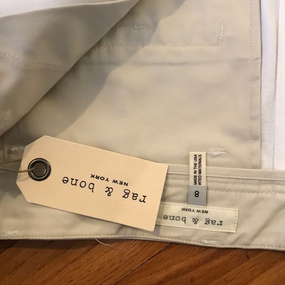 Rag & Bone / Branson white button down skirt NWT - Picture 5 of 5